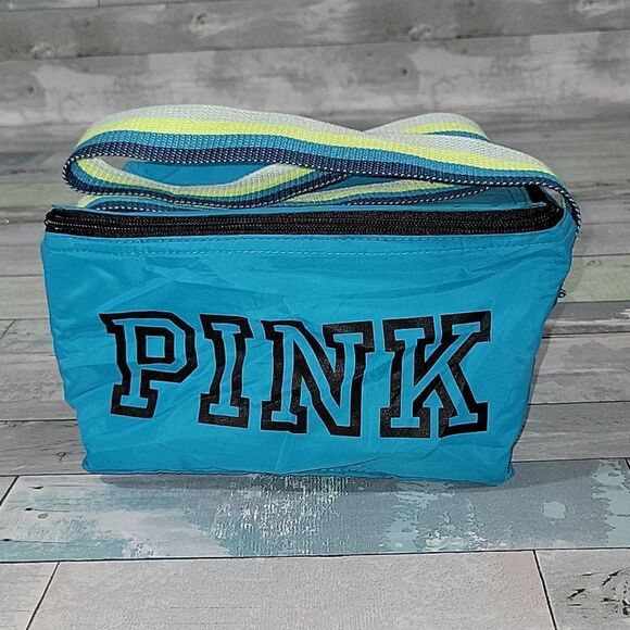 PINK Victoria's Secret Handbags - Victoria's Secret PINK Blue Cooler